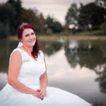 Svatební fotografie portrét nevěsty