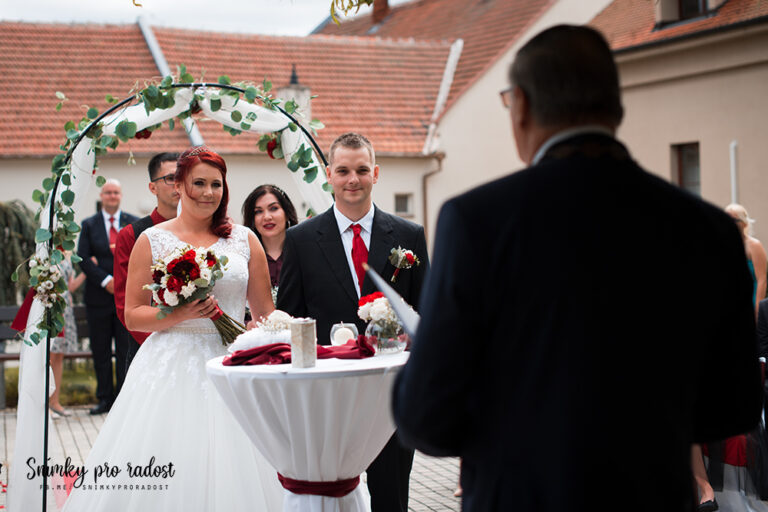 Svatební fotografie obřad
