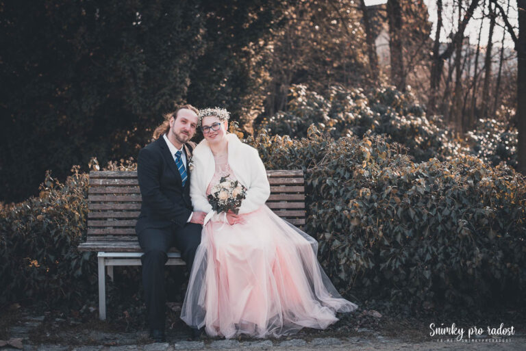 Novomanželé Svatební fotografka Kočiščáková