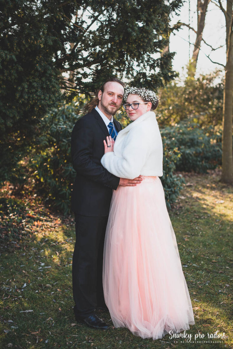 Novomanželé Svatební fotografka Kočiščáková