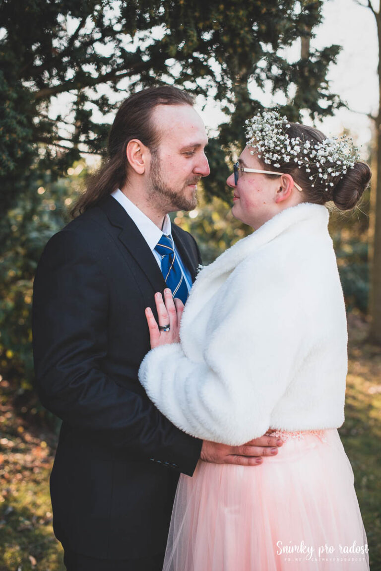 Novomanželé Svatební fotografka Kočiščáková