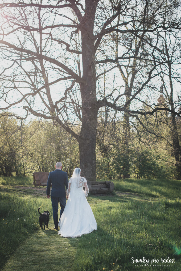 Svatební novomanželské focení