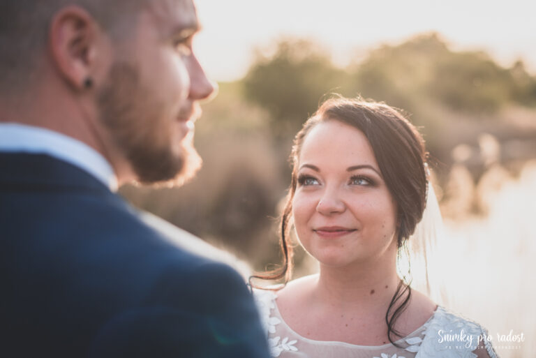 Nevěsta svatební portrét