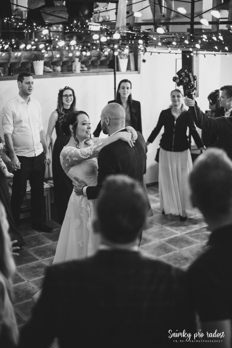 První tanec fotografka Magda Kočiščáková