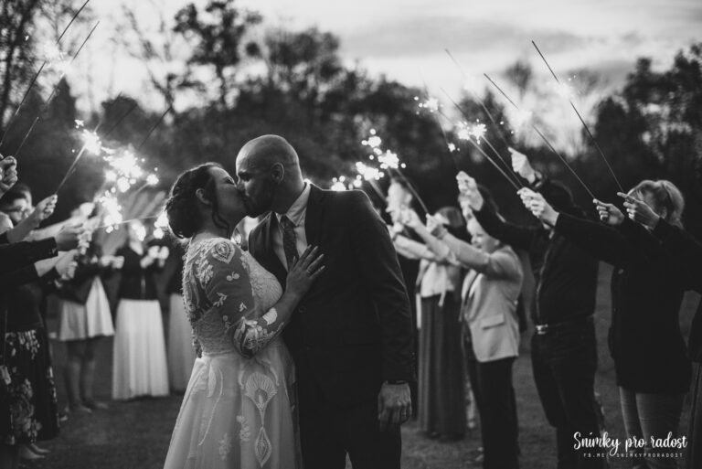 Svatební prskavky Snímky pro radost