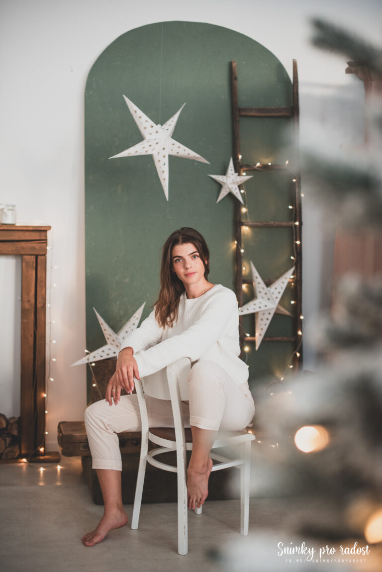 vánoční fotografie Magdalena Kočiščáková
