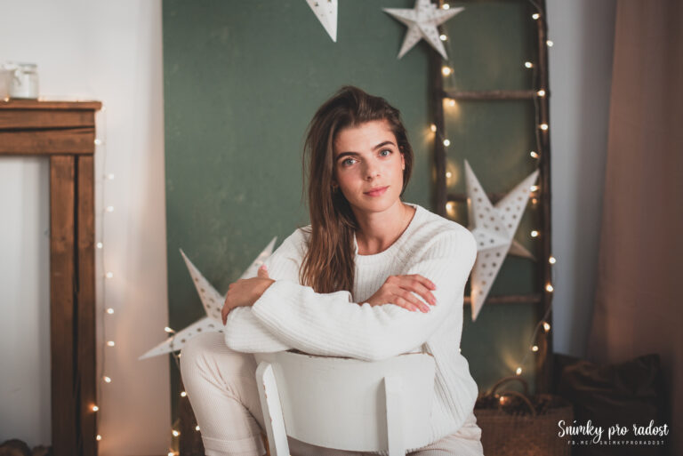 vánoční fotografie Magdalena Kočiščáková