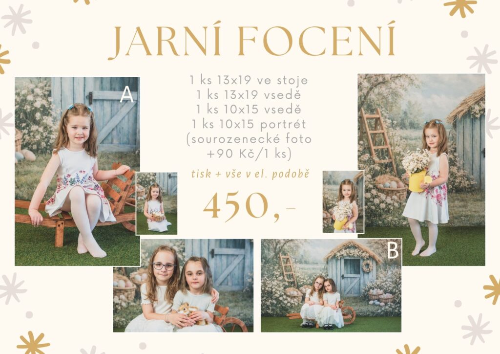 jarní focení ve školce