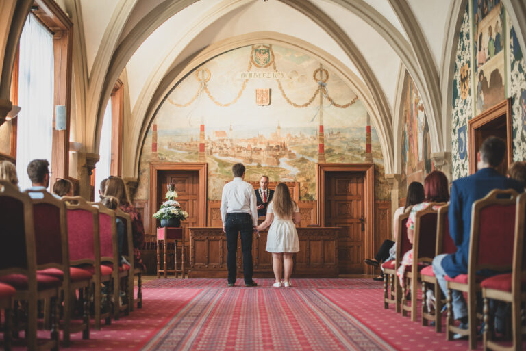 Svatební fotografka obřad Olomouc Kočiščáková