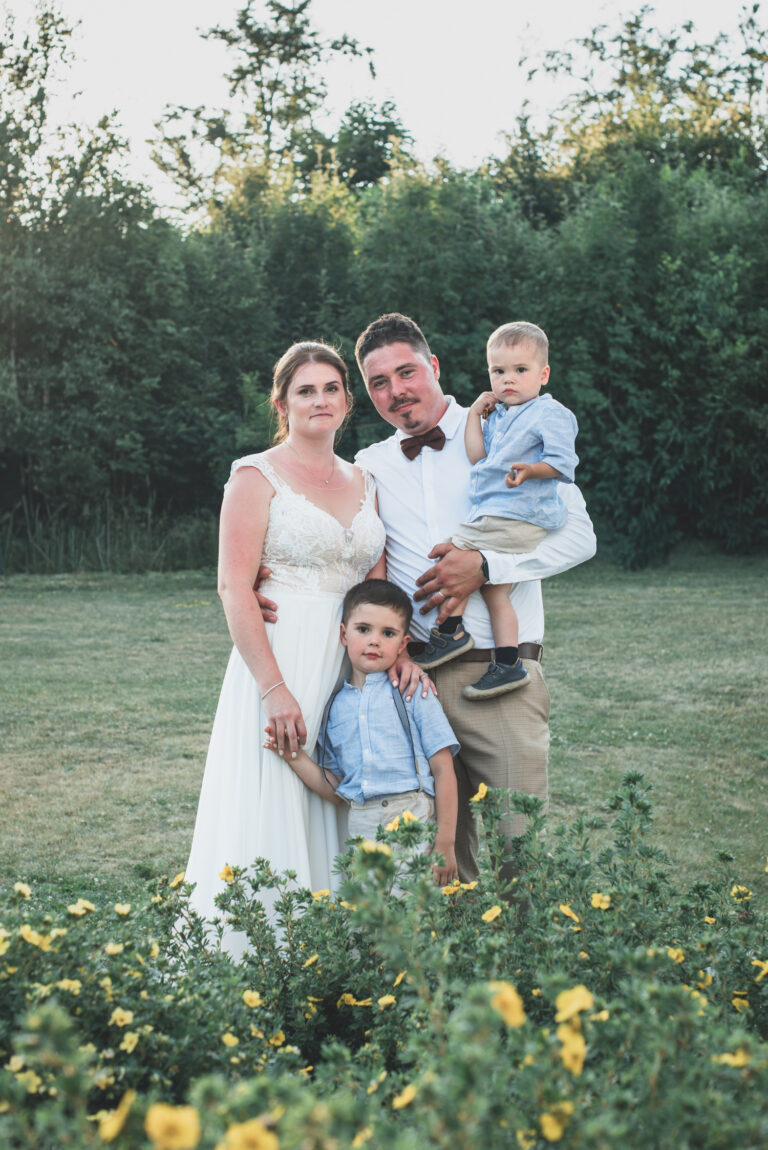 Rodinné svatební foto